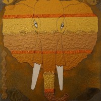 N   0136  TETE D ELEPHANT N  2